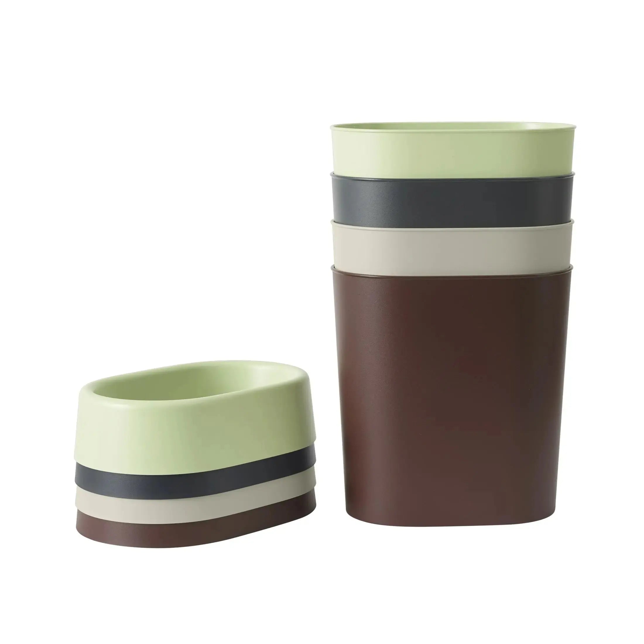 Muuto Reduce roskakori tummanpunainen Muuto