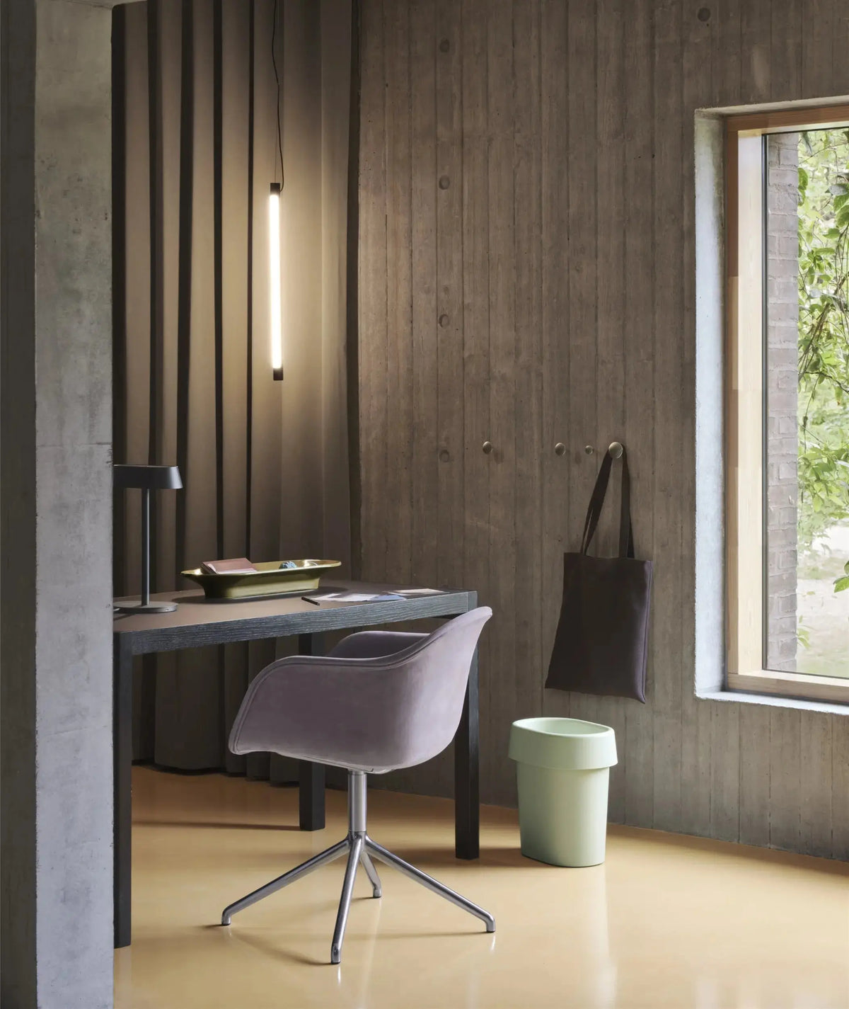 Muuto Reduce roskakori vaaleanvihreä Muuto