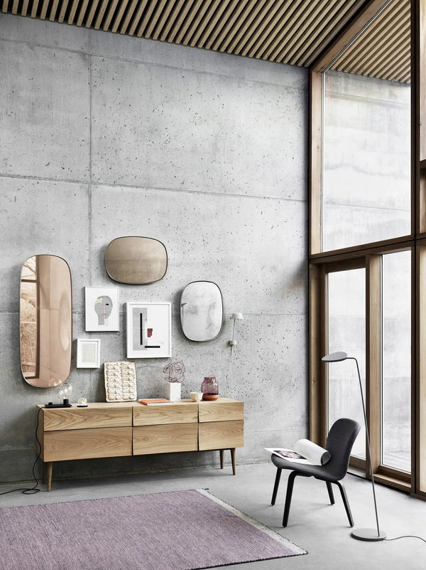 Muuto Reflect senkki iso tammi - Laatukaluste