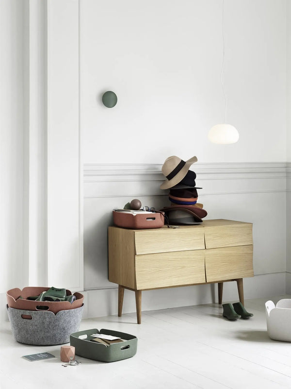Muuto Reflect senkki pieni tammi - Laatukaluste