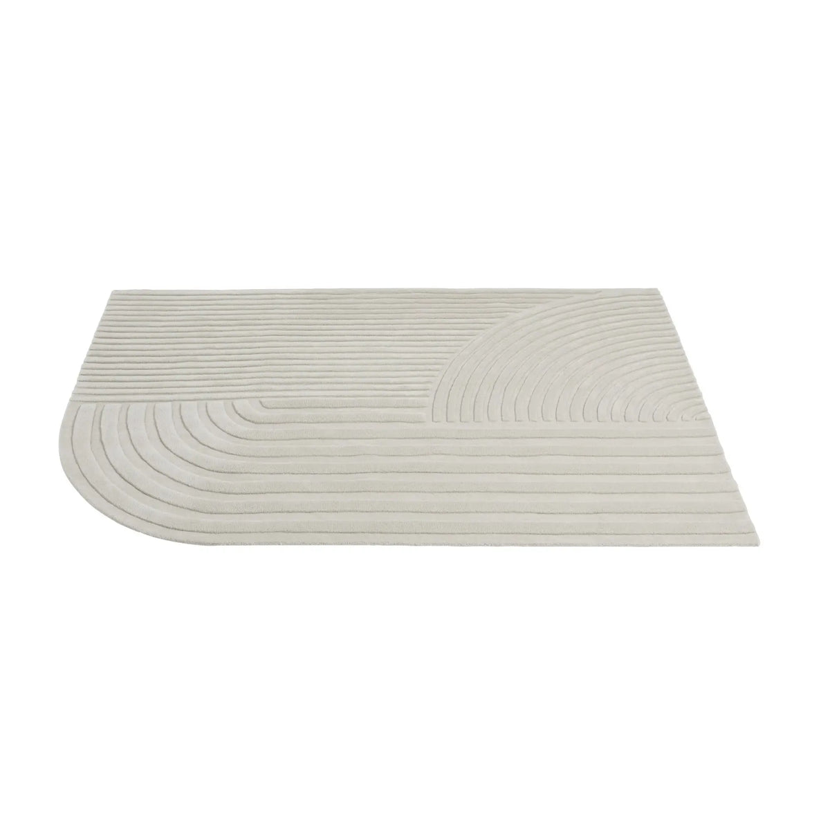 Muuto Relevo matto 170x240 luonnonvalkoinen - Laatukaluste