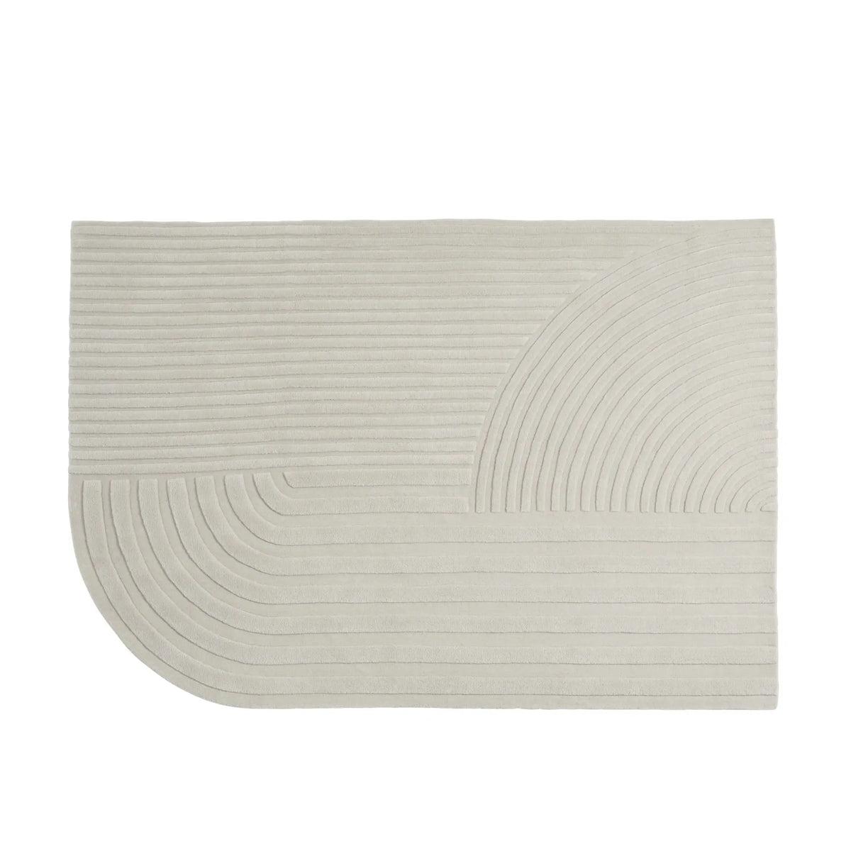 Muuto Relevo matto 170x240 luonnonvalkoinen - Laatukaluste