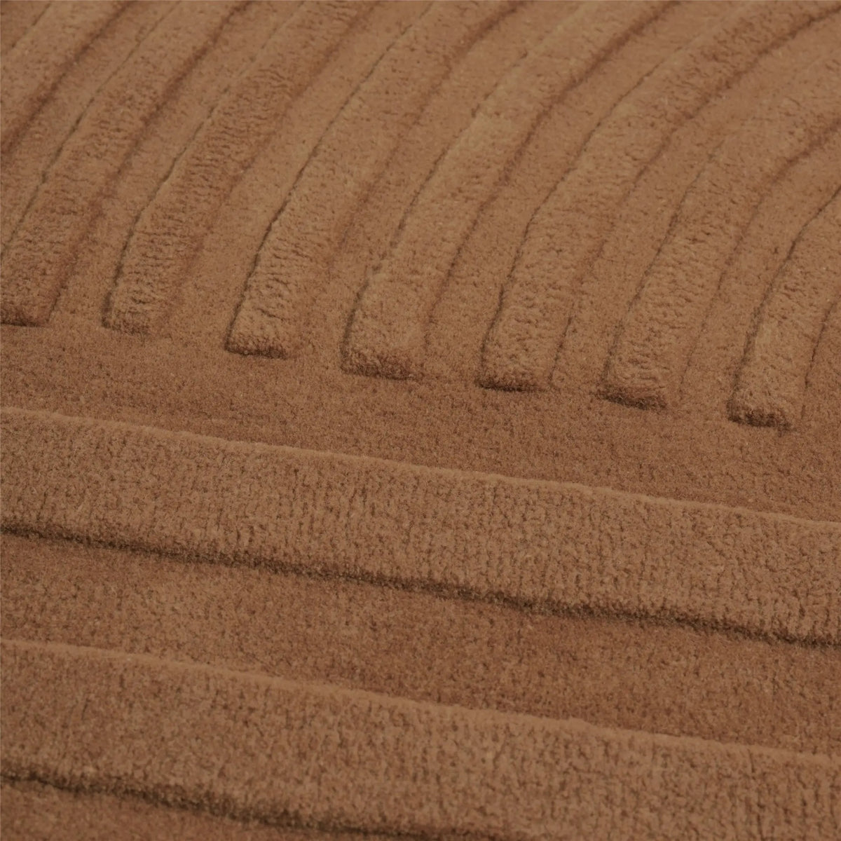 Muuto Relevo matto 170x240 poltettu oranssi - Laatukaluste