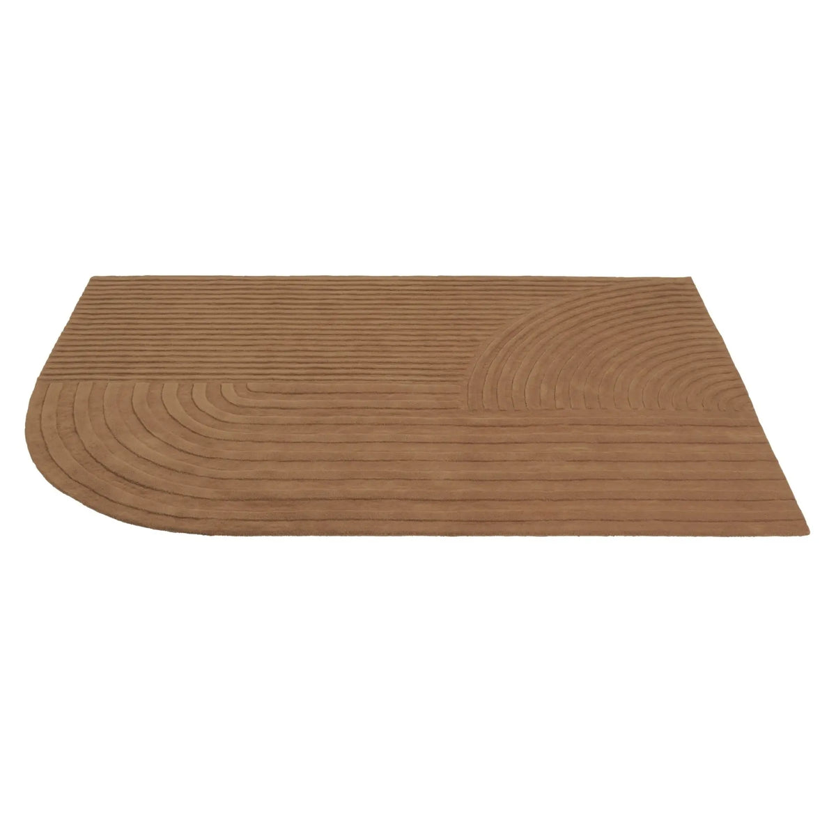 Muuto Relevo matto 200x300 poltettu oranssi - Laatukaluste