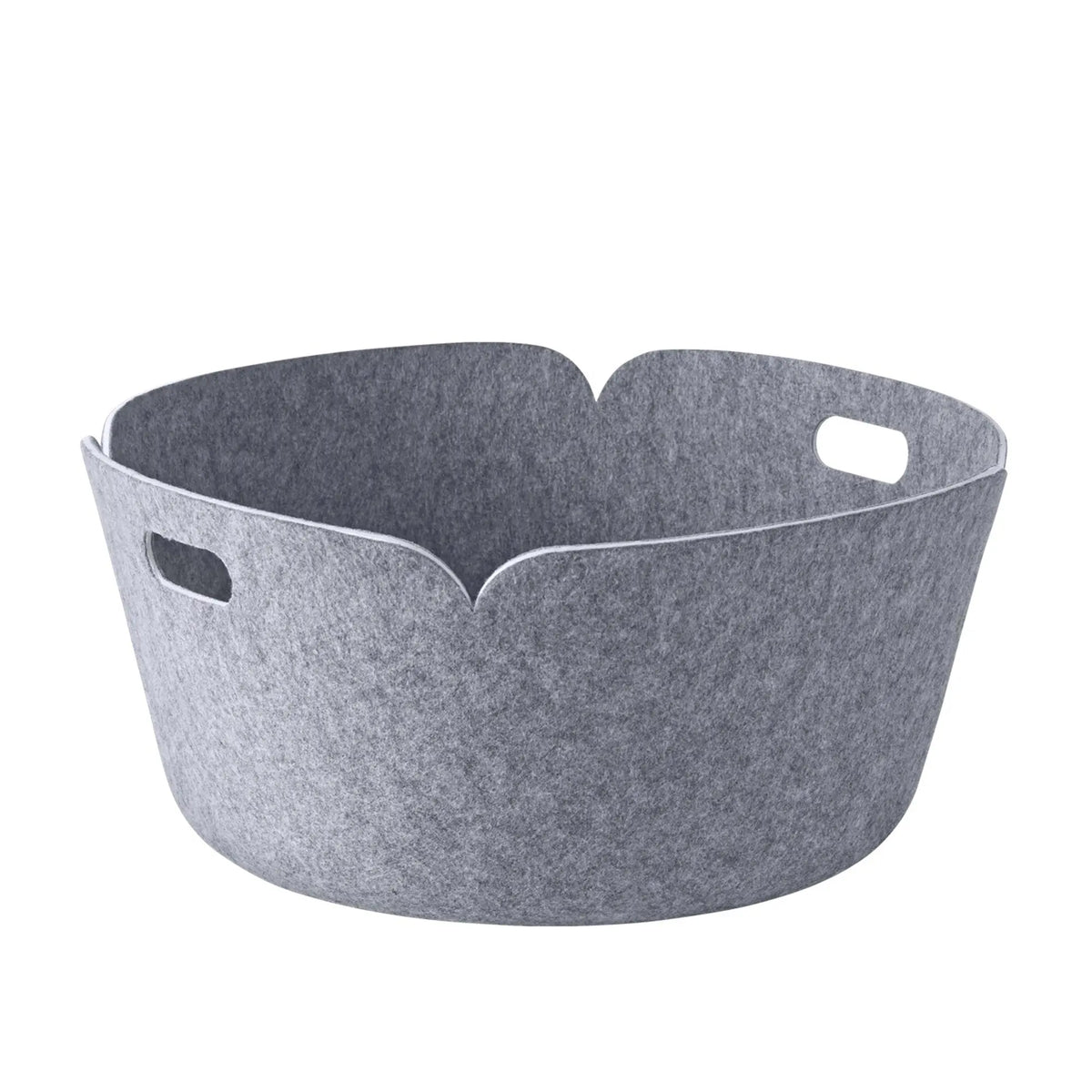 Muuto Restore Round harmaa melange - Laatukaluste