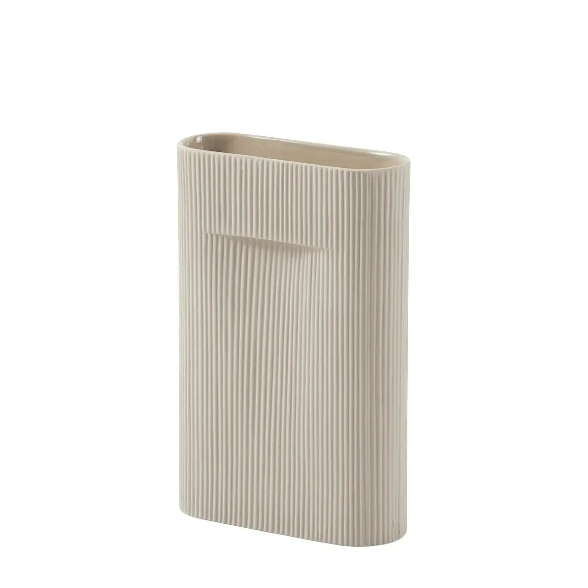 Muuto Ridge M vaasi beige - Laatukaluste