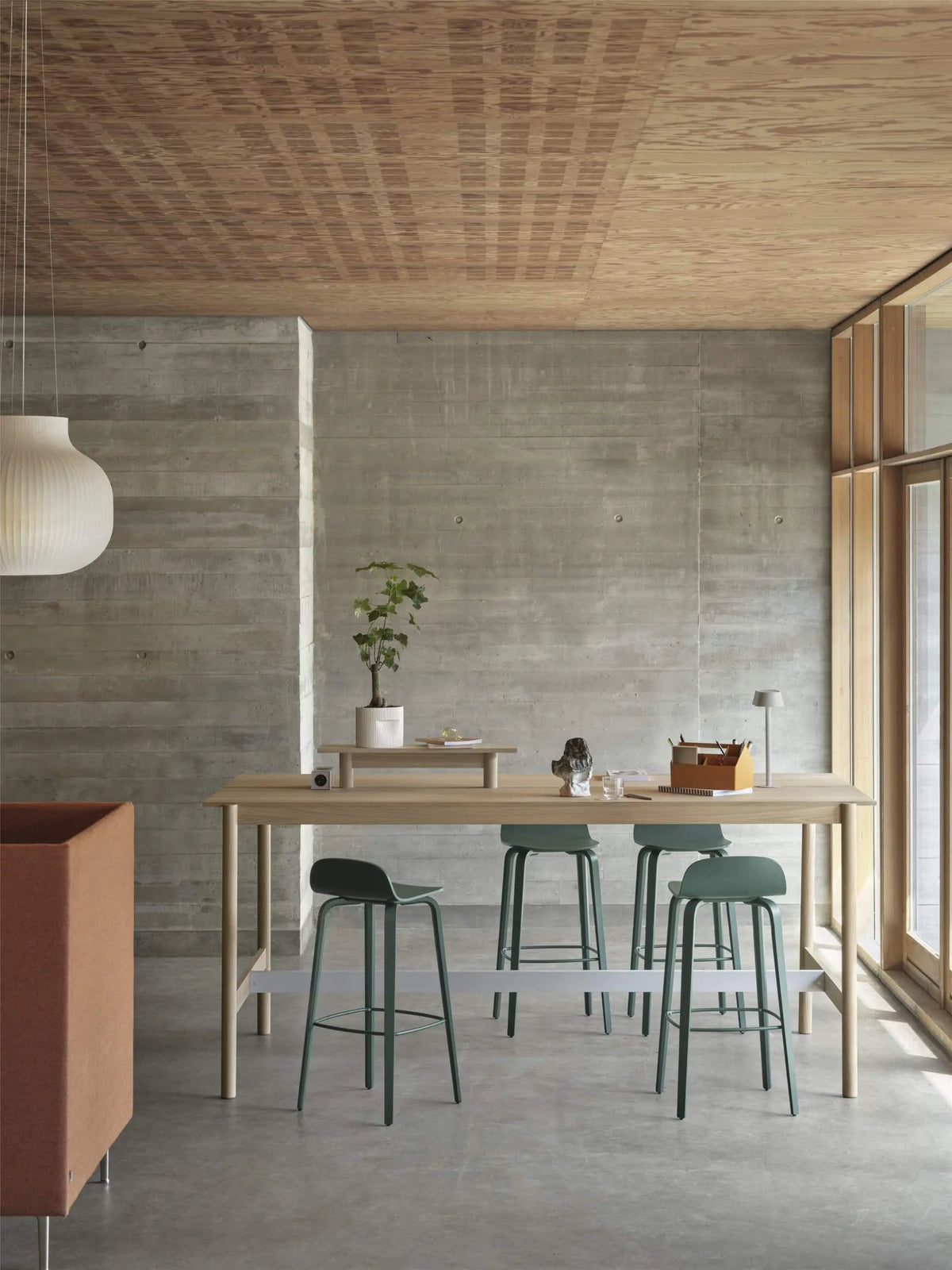 Muuto Ridge S ruukku luonnonvalkoinen Muuto