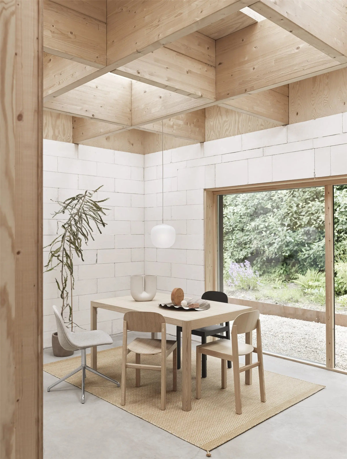 Muuto Rime valaisin Ø25 harmaa Muuto