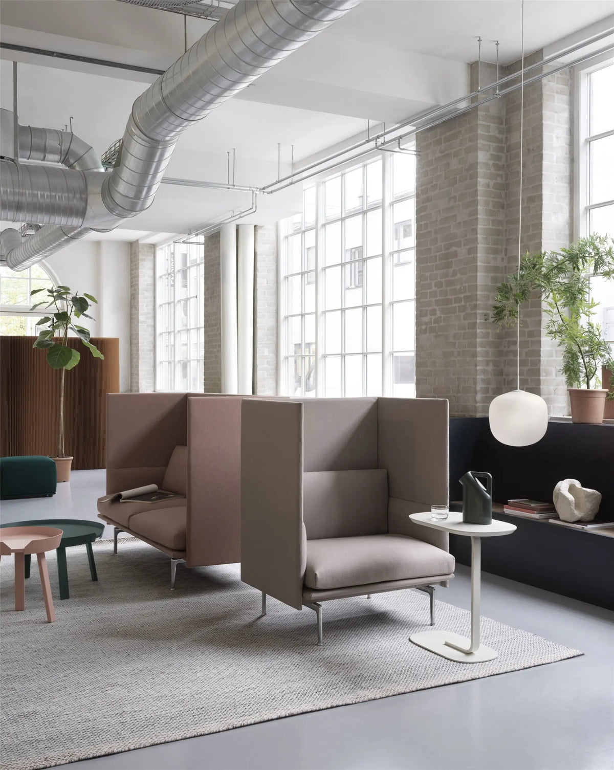 Muuto Rime valaisin Ø25 harmaa Muuto