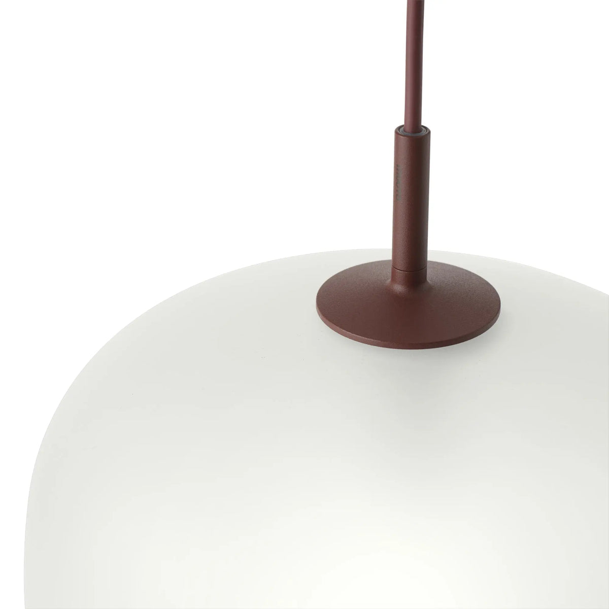 Muuto Rime valaisin Ø25 tummanpunainen Muuto