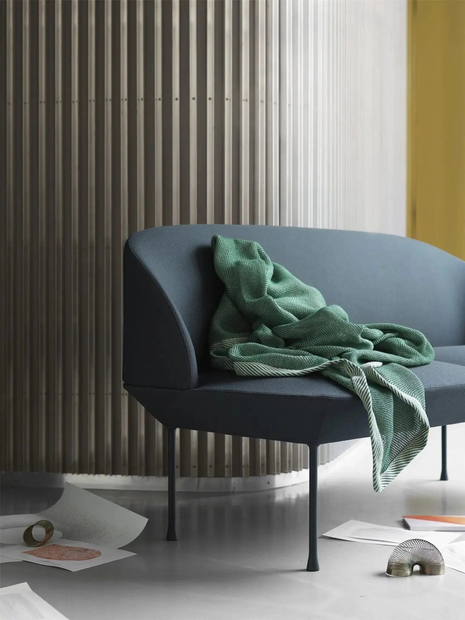 Muuto Ripple viltti vihreä - Laatukaluste