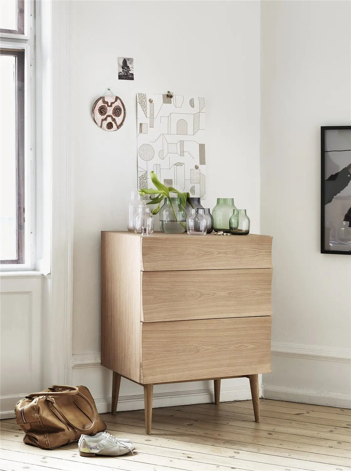 Muuto Silent maljakko Ø11 harmaa Muuto