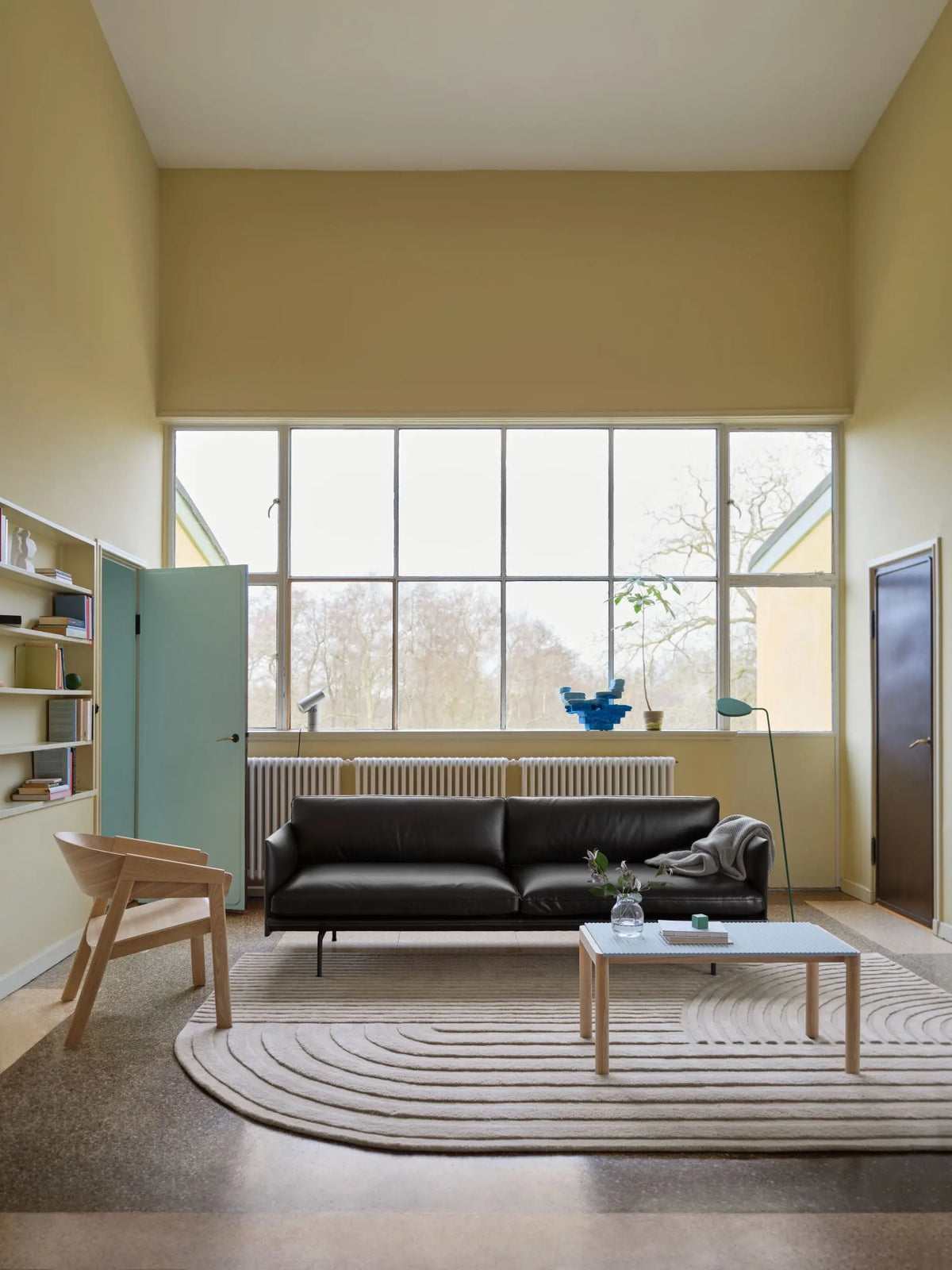 Muuto Silent maljakko Ø15 kirkas Muuto