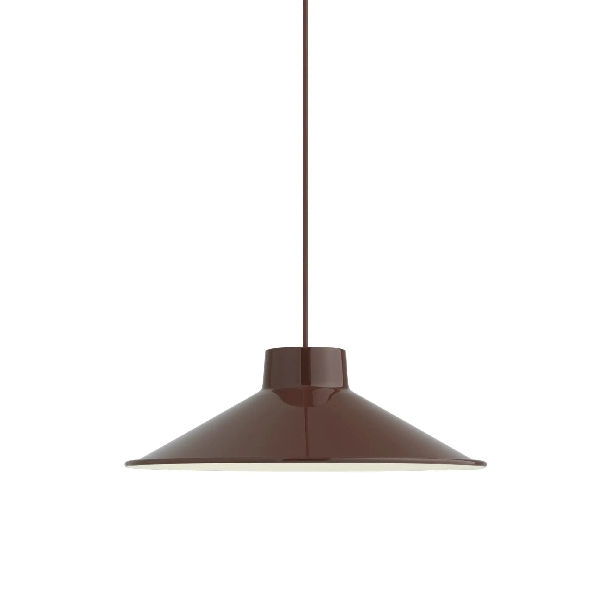 Muuto Top valaisin Ø36 tummanpunainen - Laatukaluste