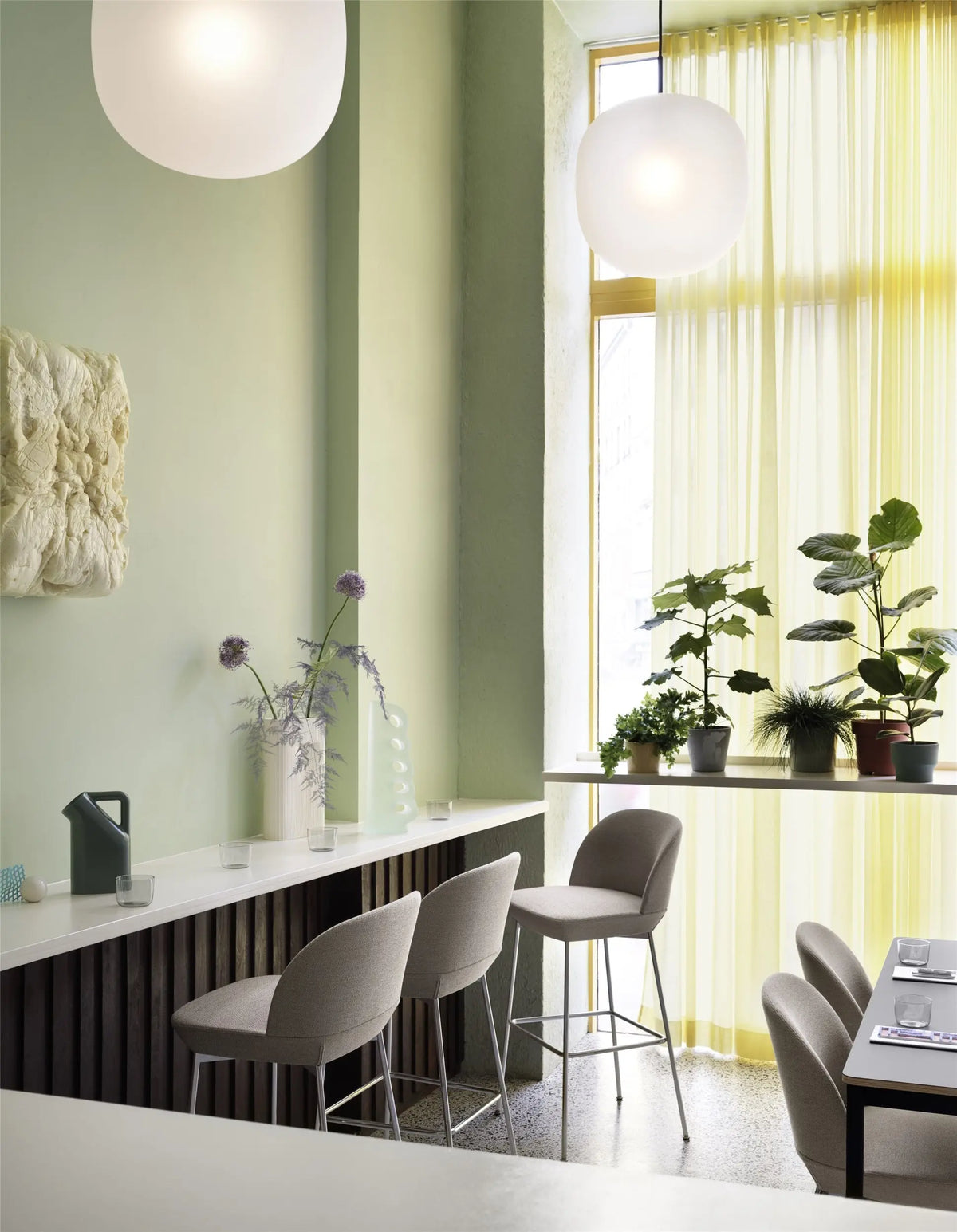 Muuto Tub Jug kannu tummanvihreä Muuto