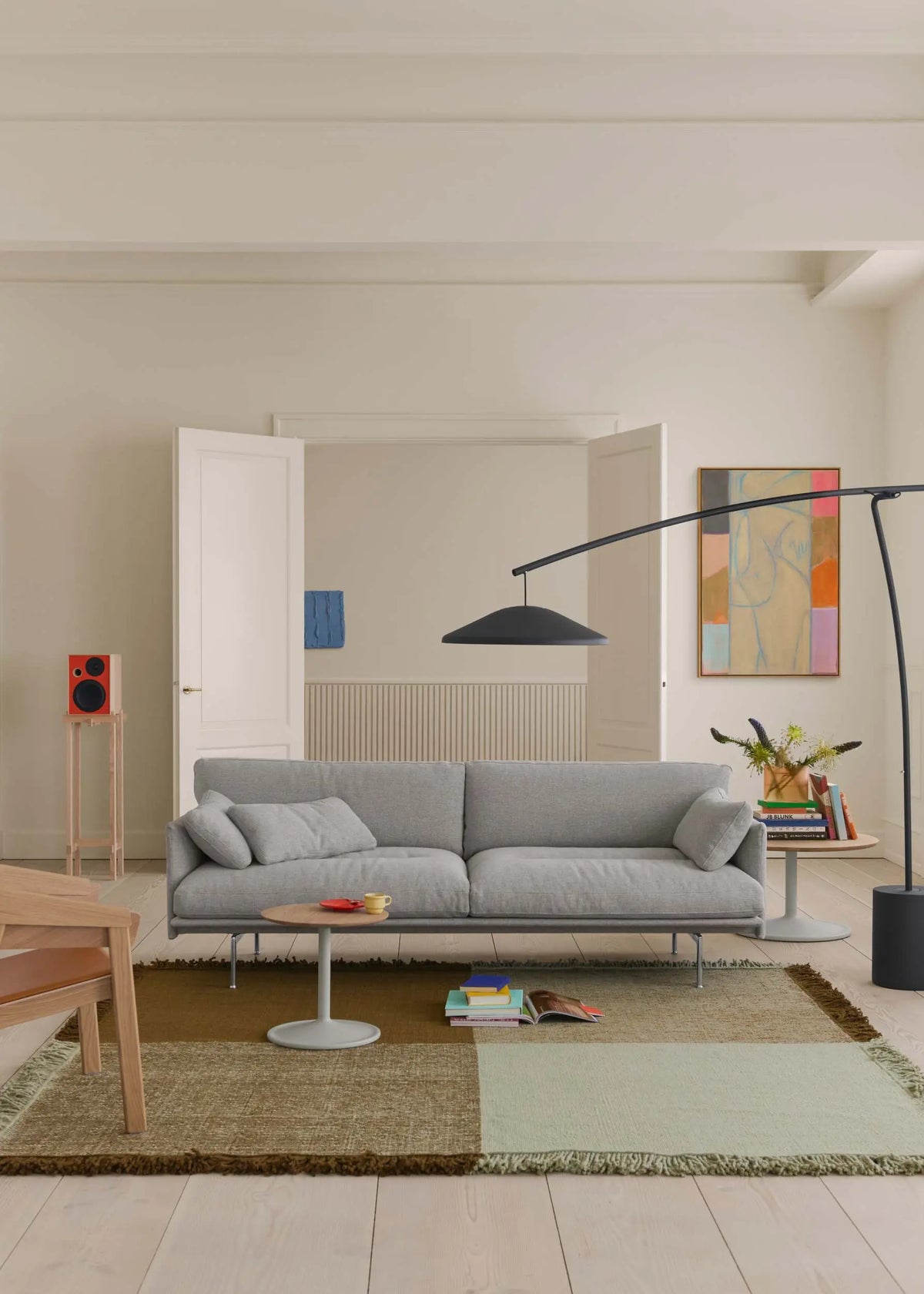 Muuto Verso 260x260 matto vihreä/ruskea Muuto