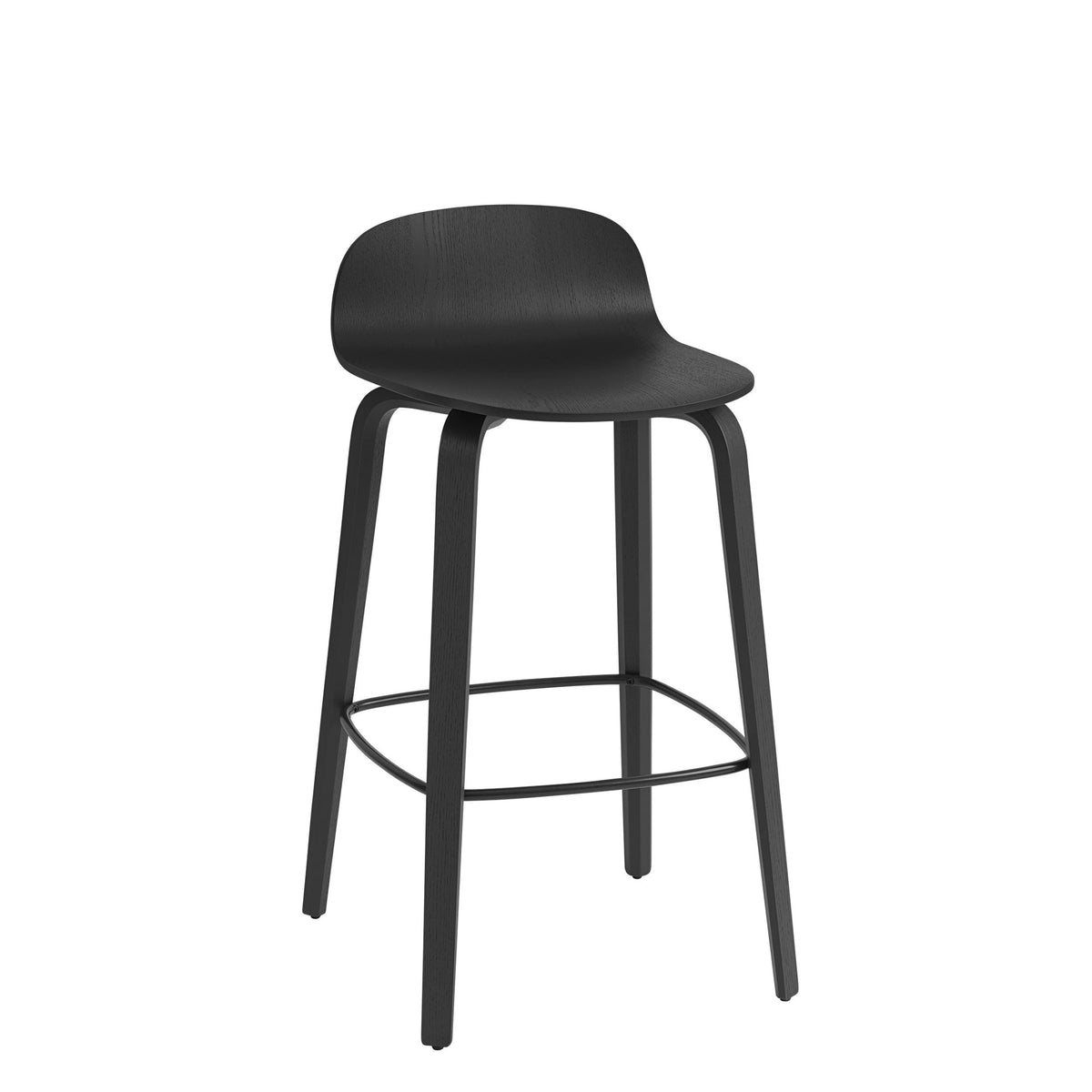 Muuto Visu baarituoli musta - Laatukaluste