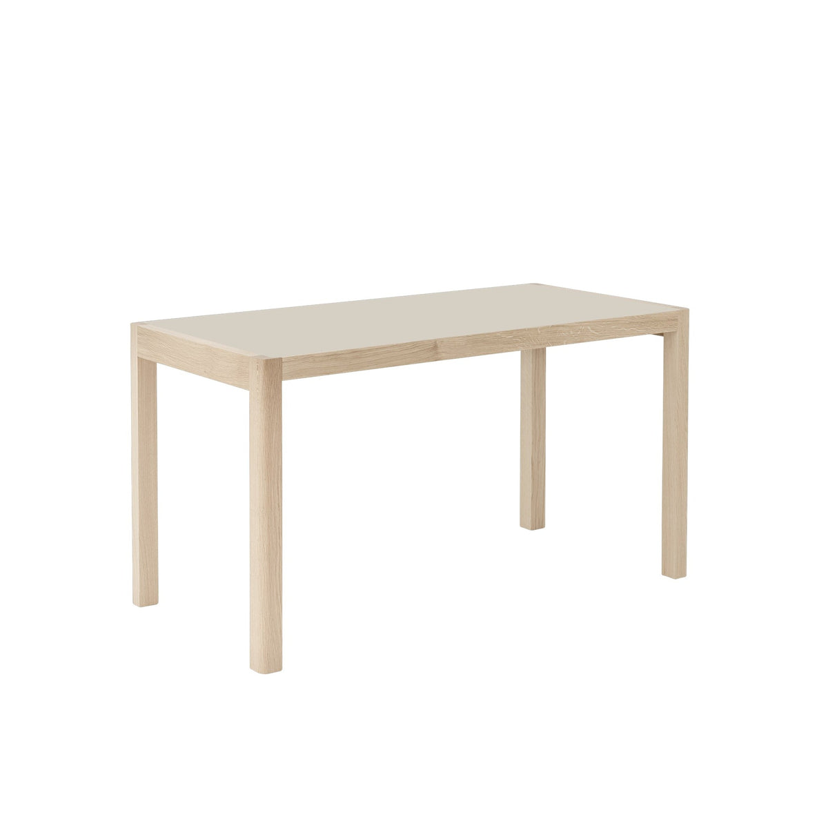 Muuto Workshop pöytä 130x65 harmaa - Laatukaluste
