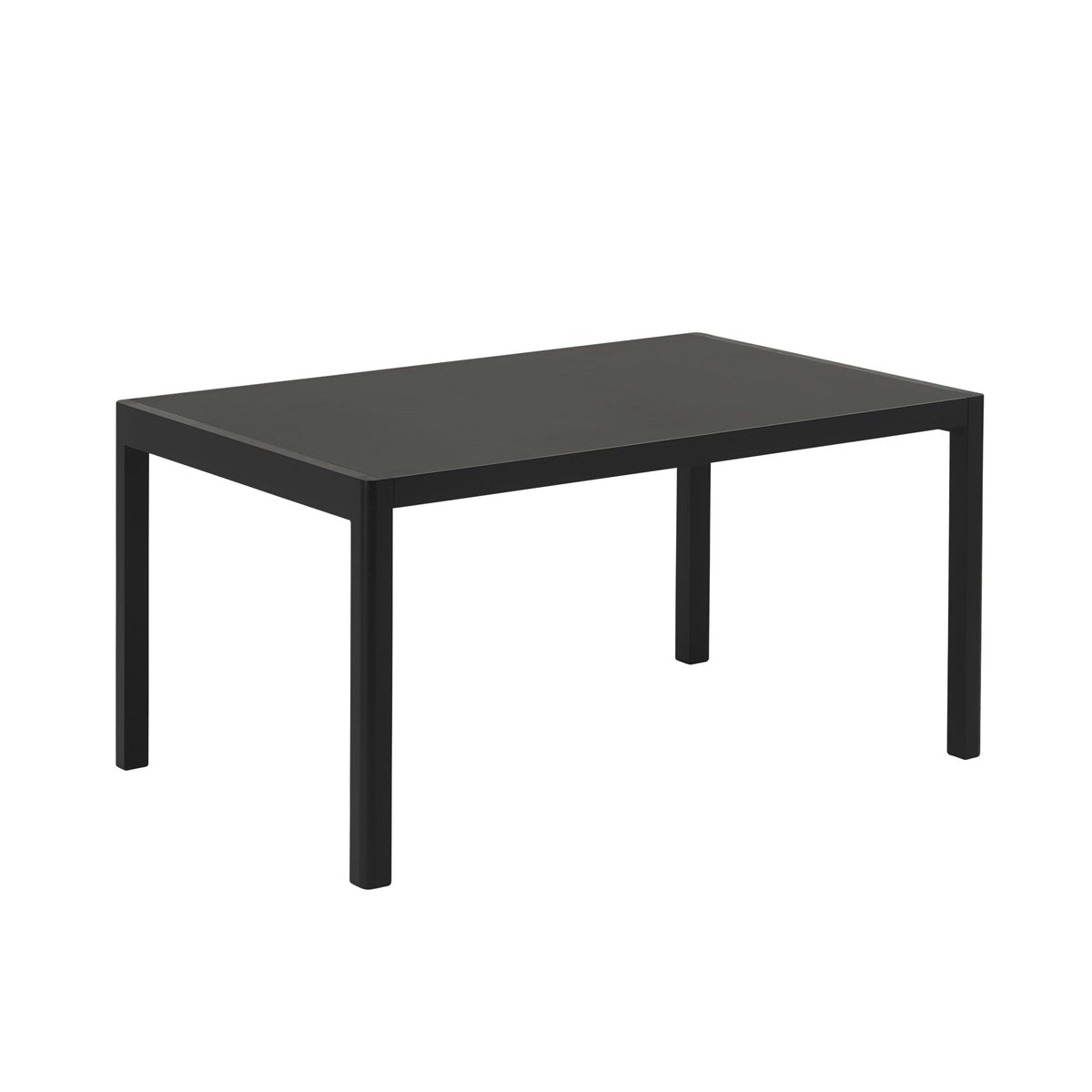 Muuto Workshop pöytä 140x90 musta - Laatukaluste
