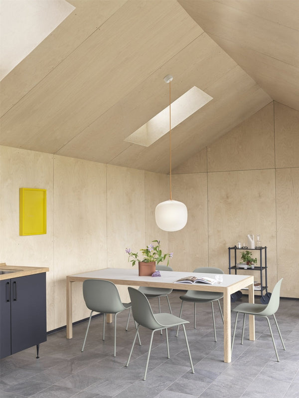 Muuto Workshop pöytä 200x90 harmaa - Laatukaluste