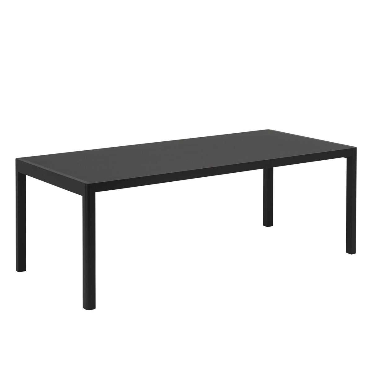Muuto Workshop pöytä 200x90 musta - Laatukaluste