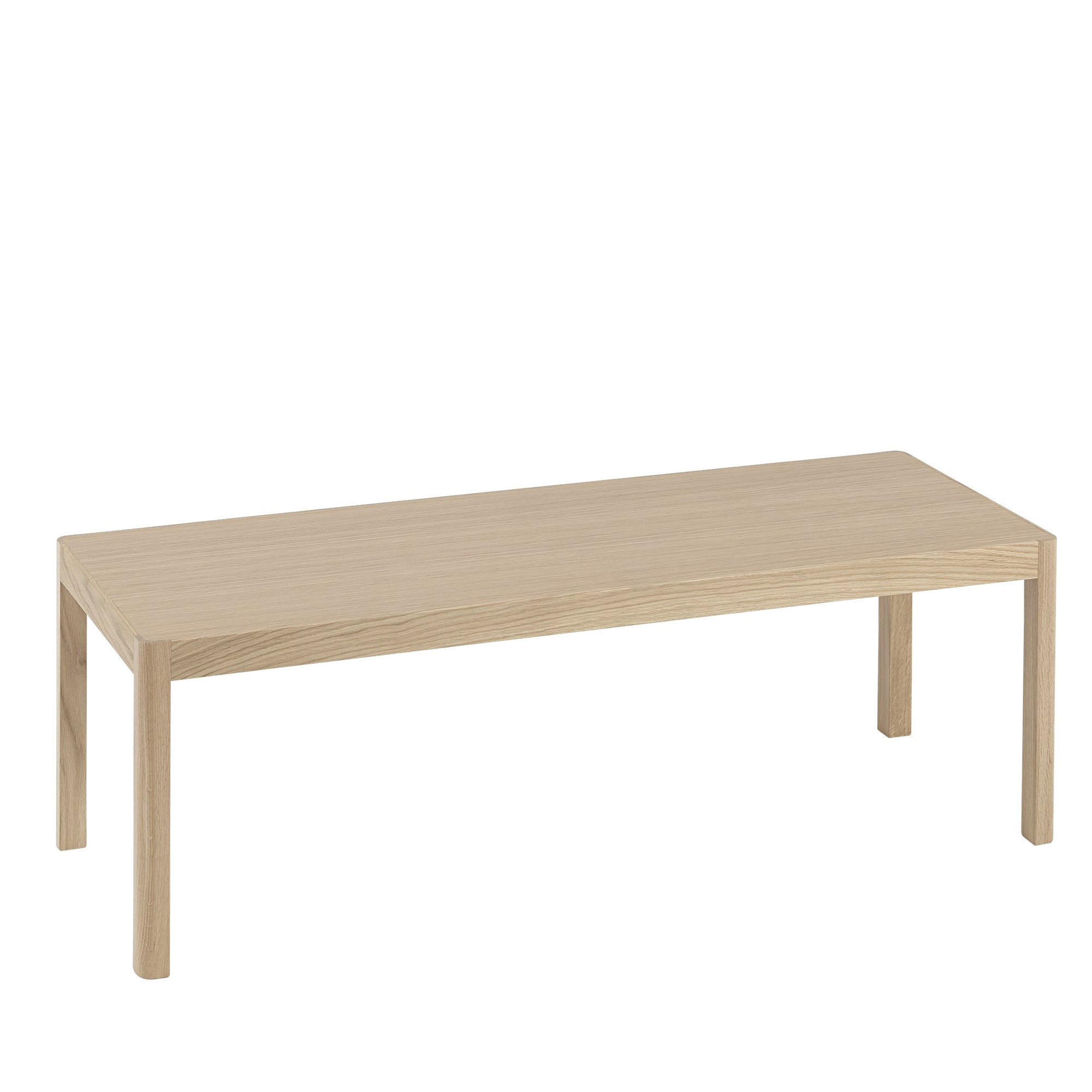 Muuto Workshop sohvapöytä 120x43 tammi - Laatukaluste