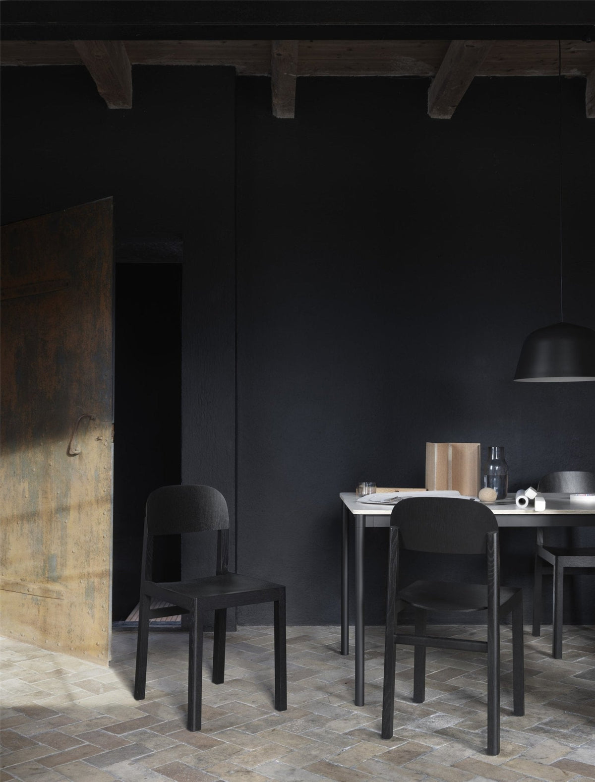 Muuto Workshop tuoli musta - Laatukaluste