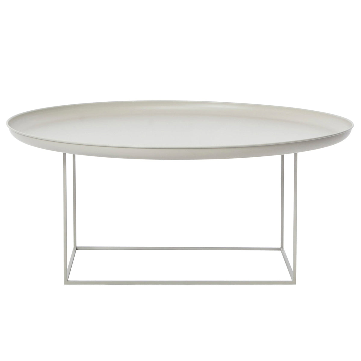 NORR11 Duke pöytä 90 cm khaki/harmaa - Laatukaluste