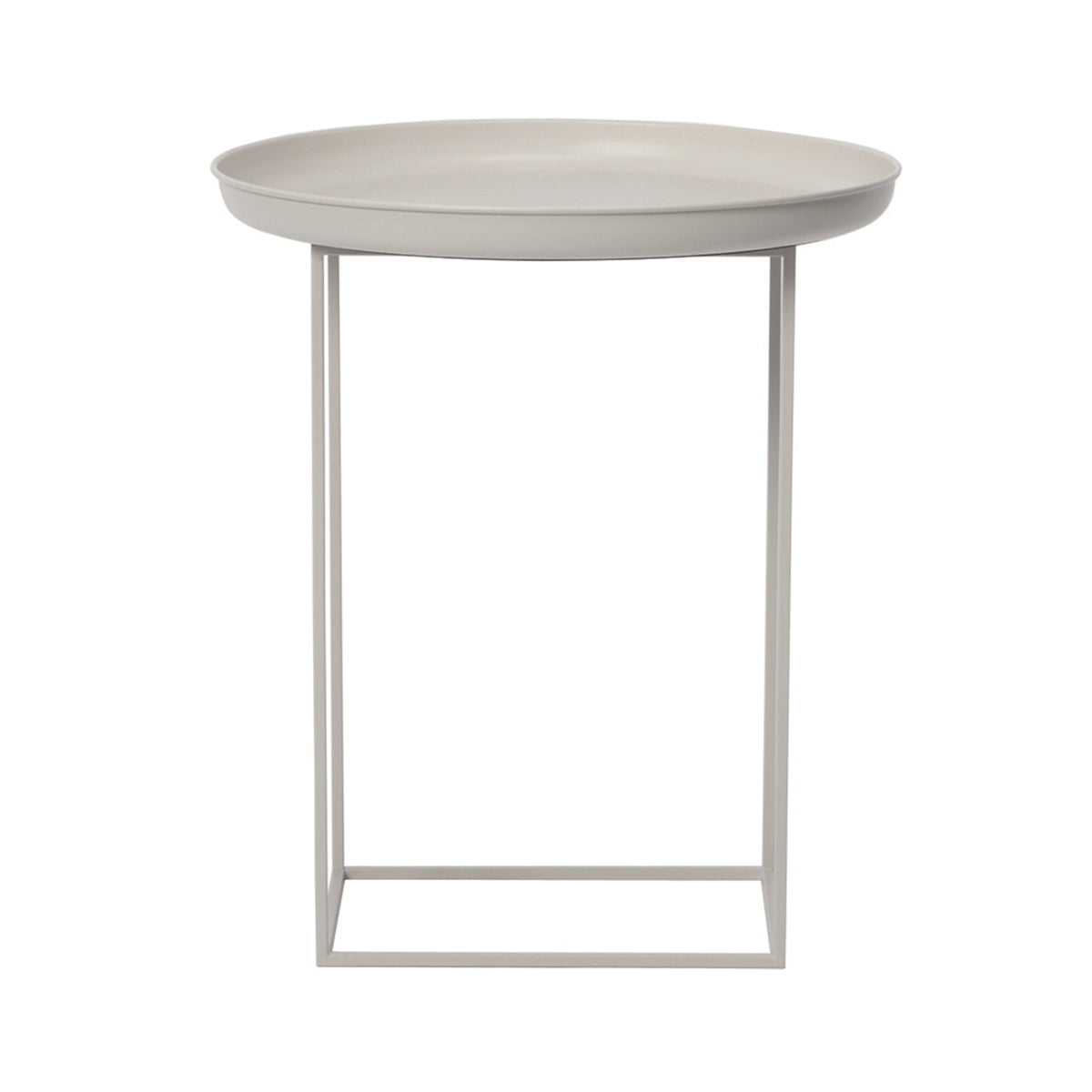 NORR11 Duke sivupöytä 45 cm khaki/harmaa - Laatukaluste