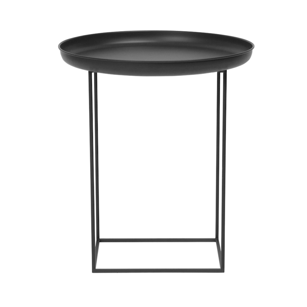 NORR11 Duke sivupöytä 45 cm musta - Laatukaluste