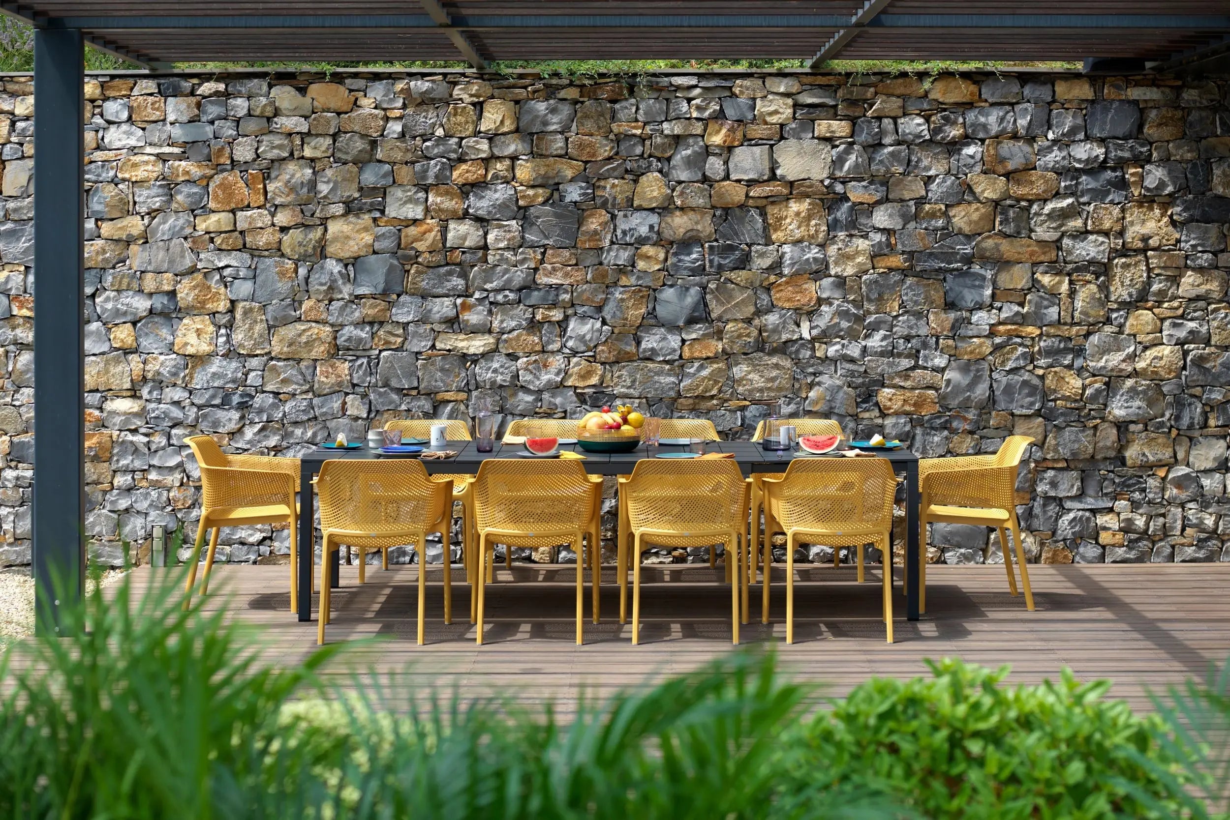 Nardi Net tuoli keltainen Nardi