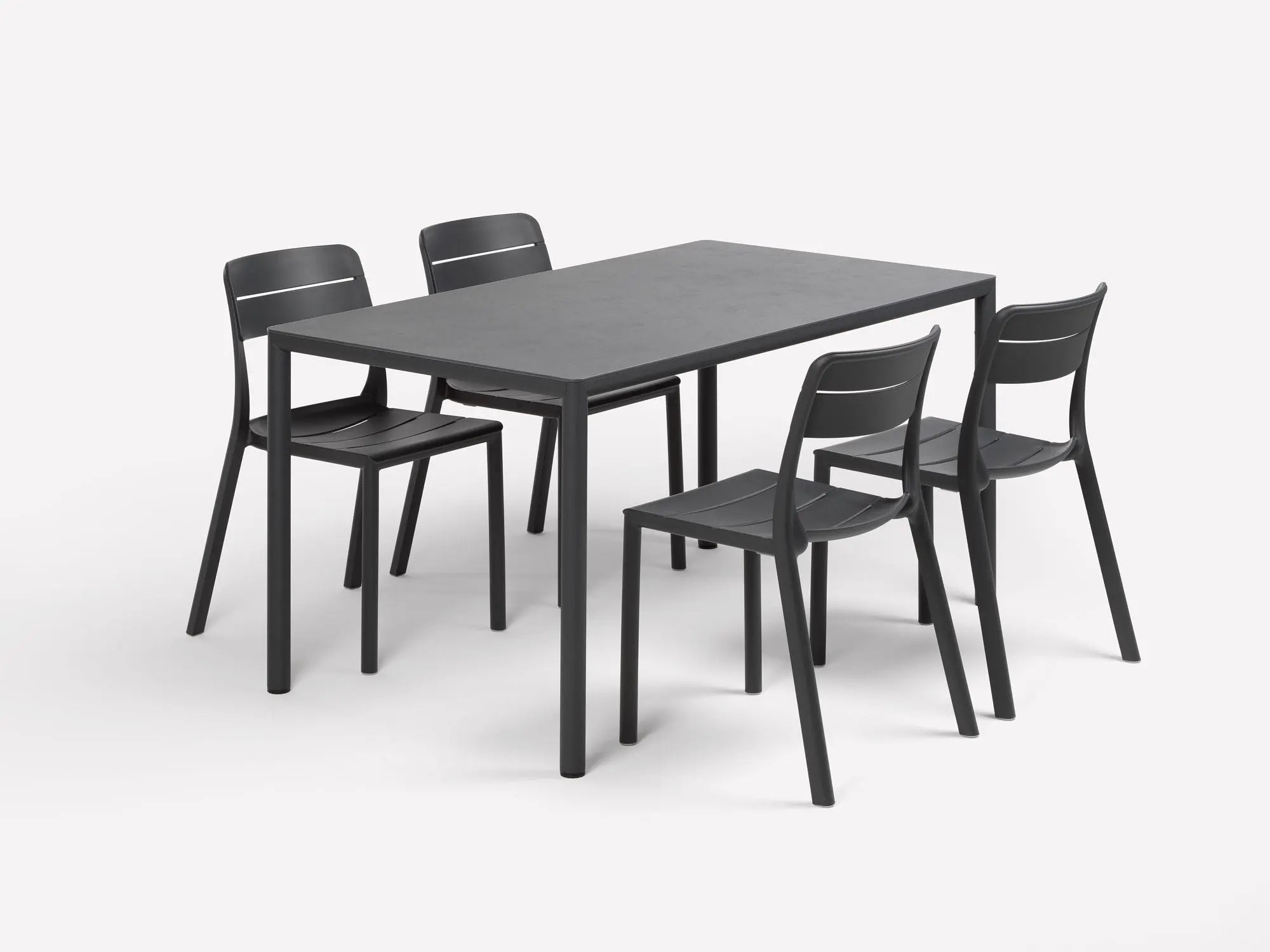 Nardi Piave 120x70 pöytä antrasiitti Nardi