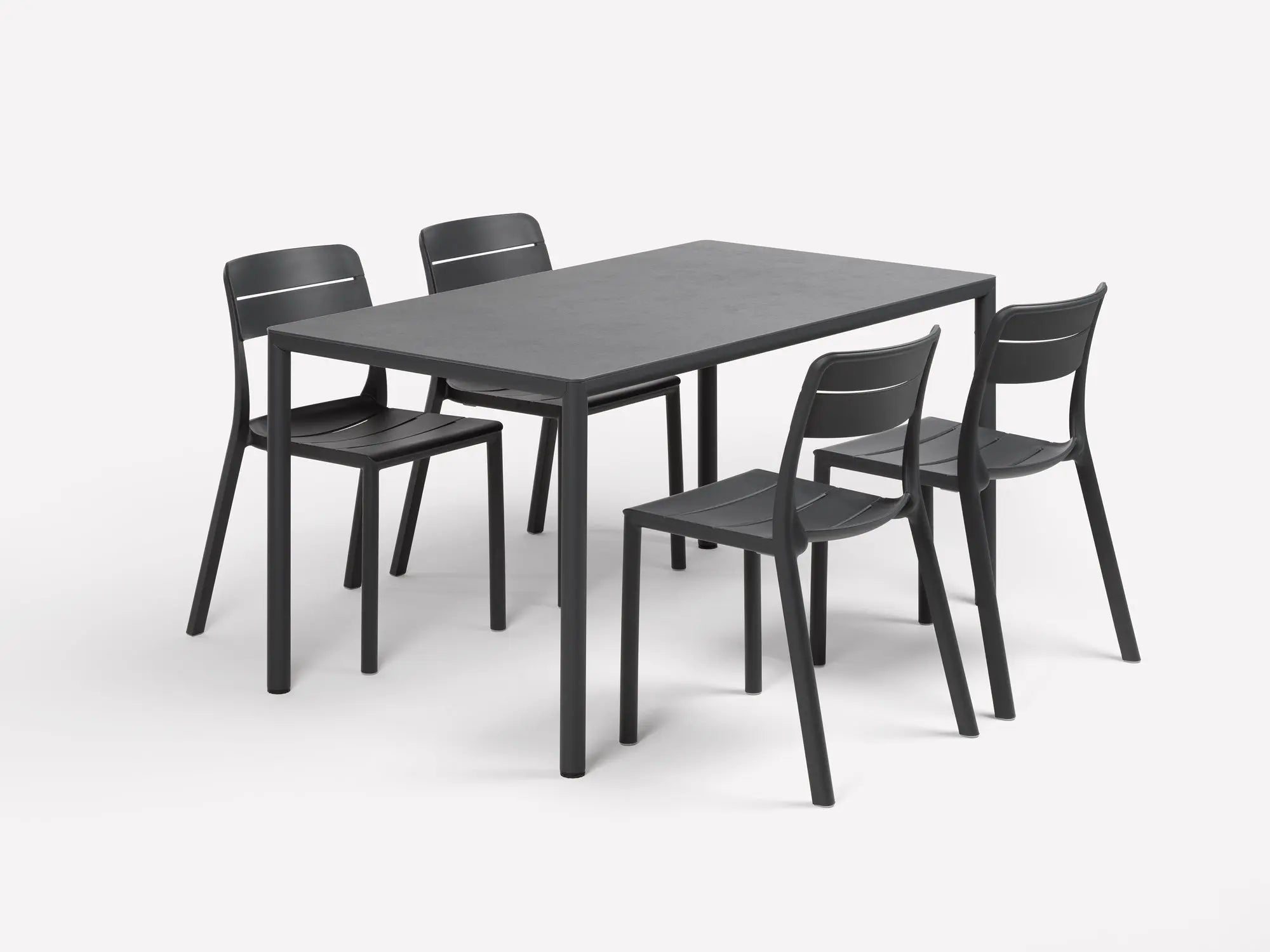 Nardi Piave 140x70 pöytä antrasiitti Nardi