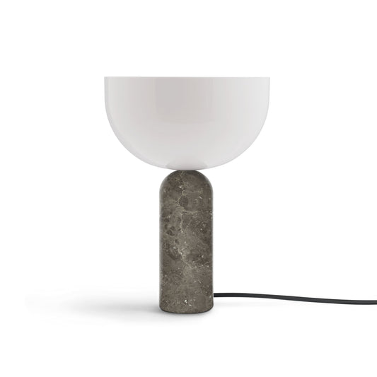 New Works Kizu pöytävalaisin pieni harmaa marmori New Works