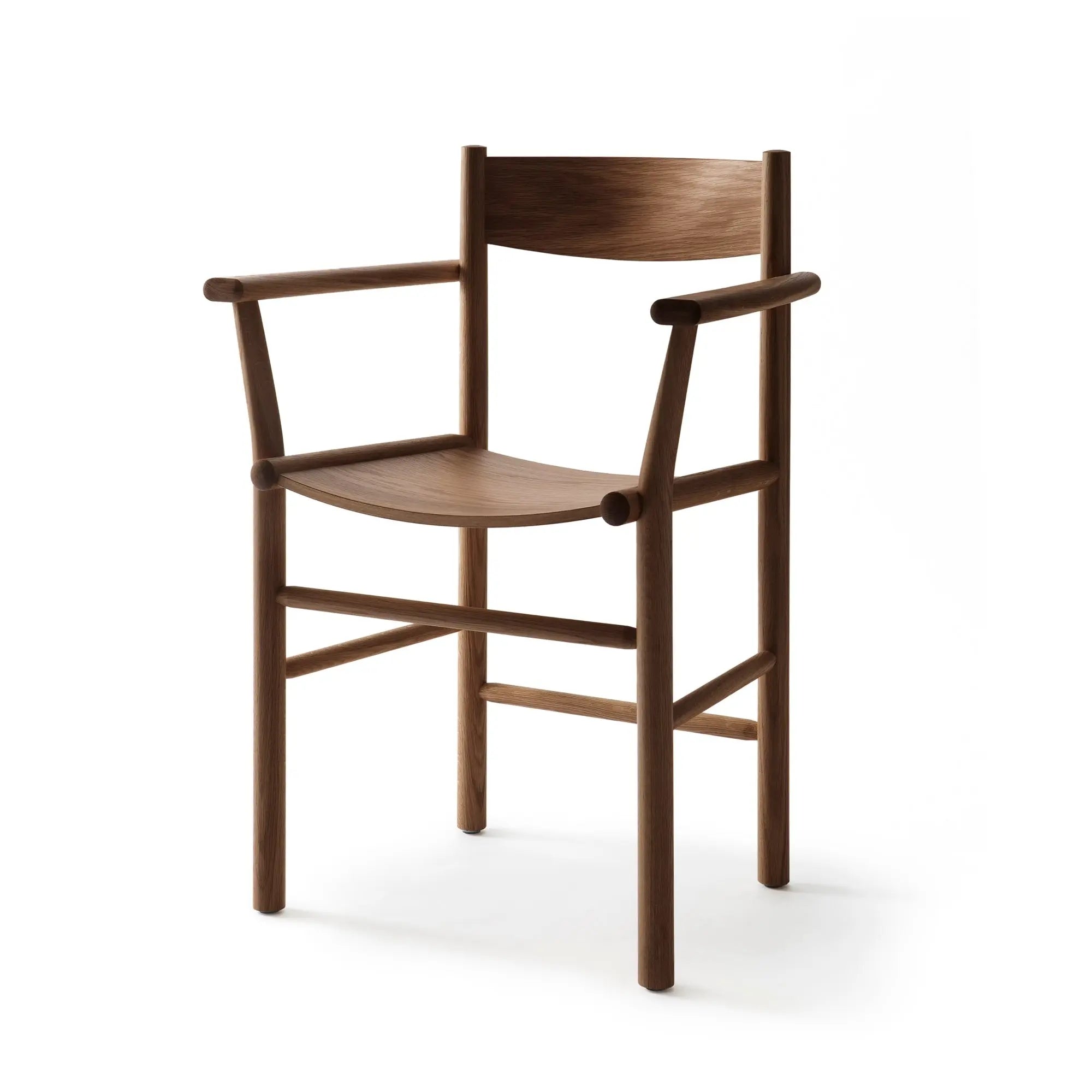 Nikari Akademia käsinojatuoli tumma tammi Nikari