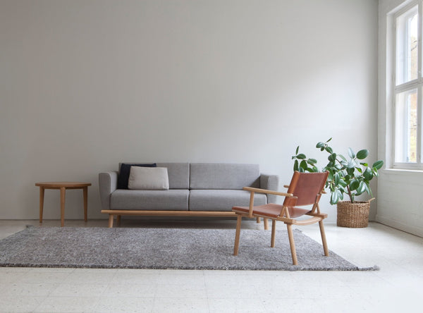Nikari December Lounge tuoli tammi/konjakki - Laatukaluste