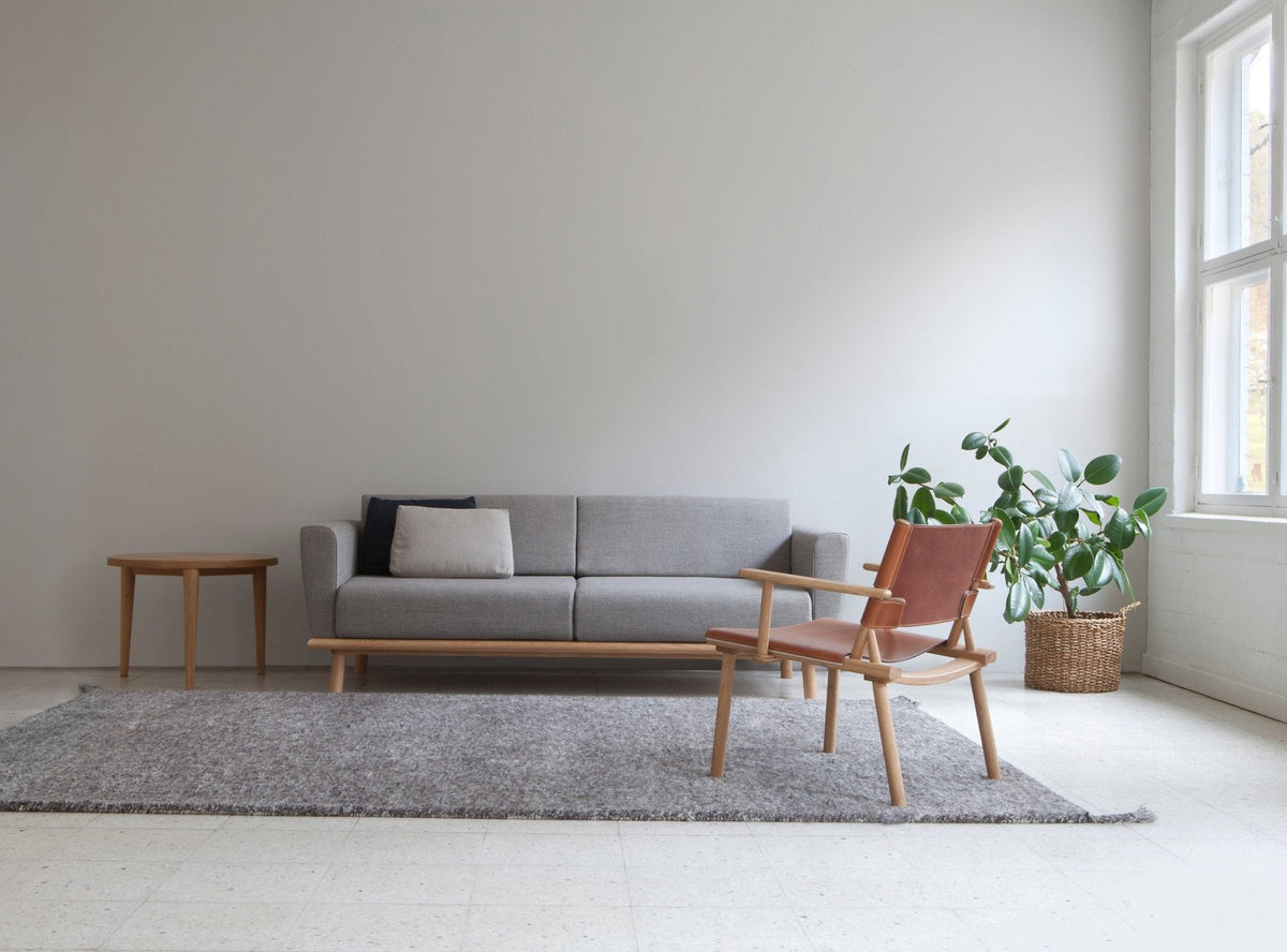 Nikari December Lounge tuoli tammi/konjakki - Laatukaluste