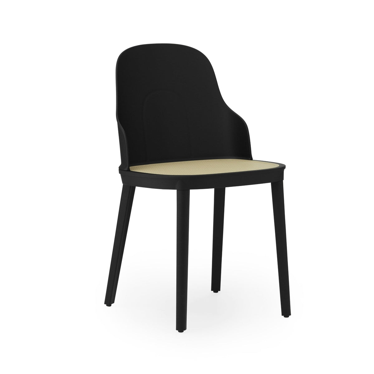 Normann Copenhagen Allez tuoli musta/polyrottinki - Laatukaluste