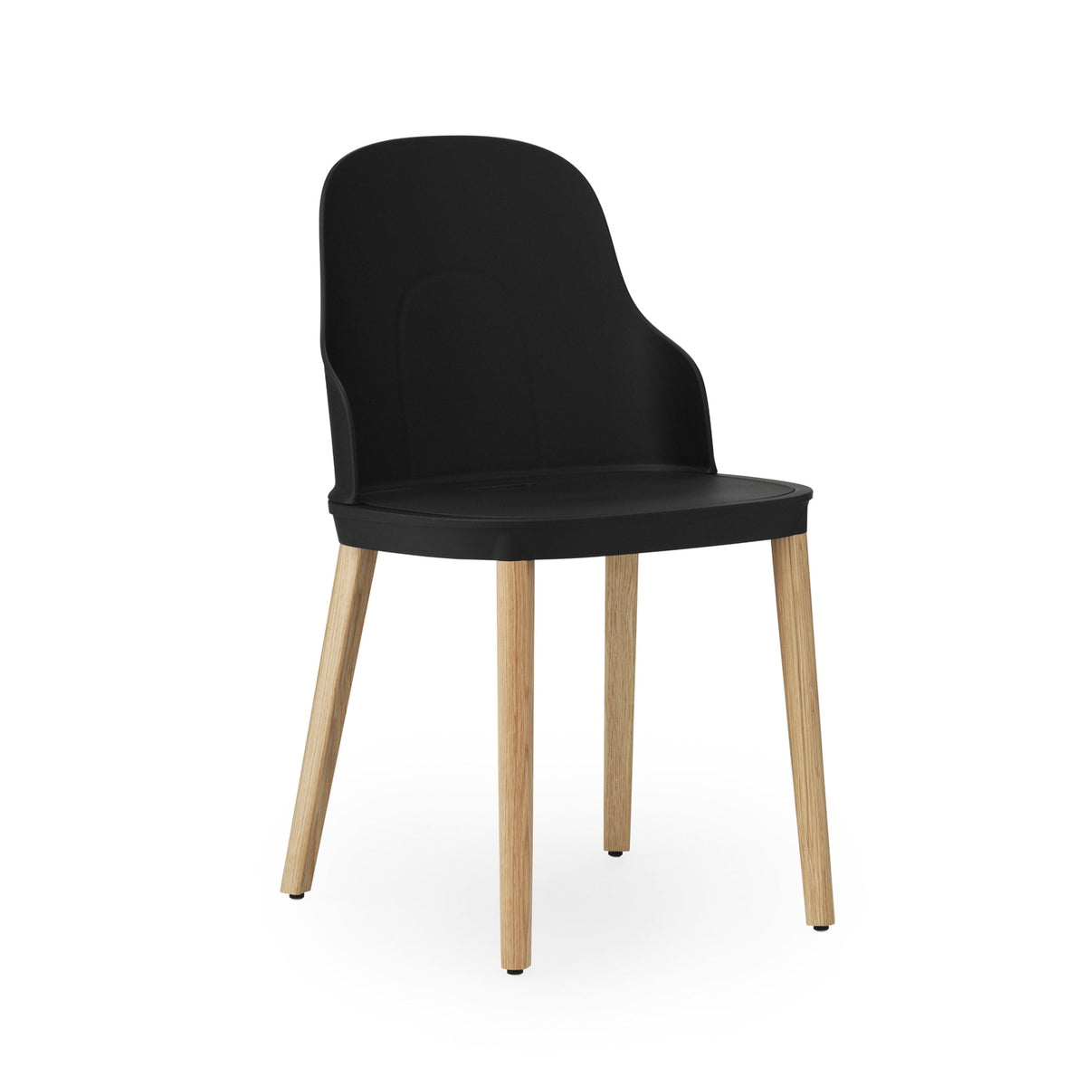Normann Copenhagen Allez tuoli musta/tammi - Laatukaluste