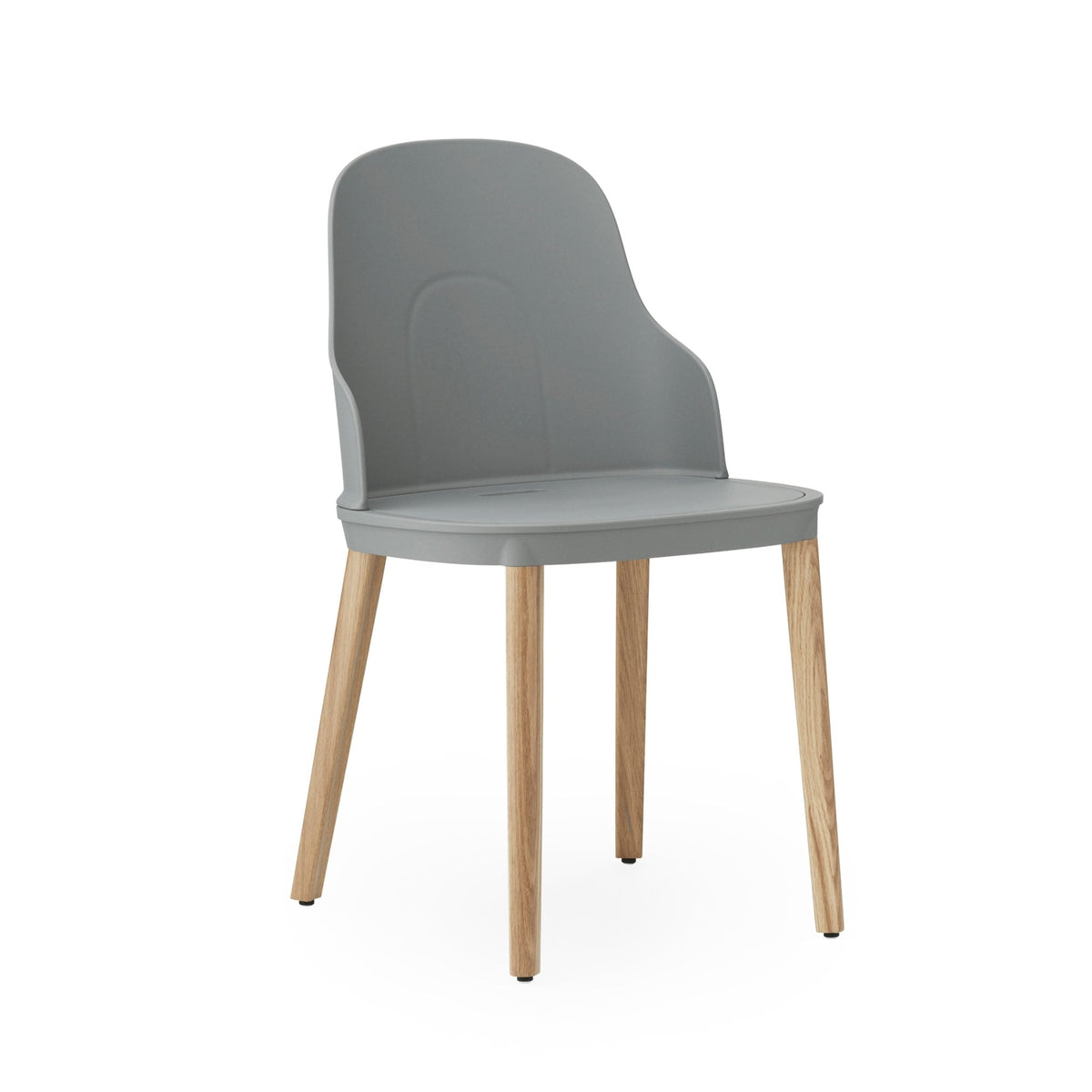 Normann Copenhagen Allez tuoli tummanharmaa/tammi - Laatukaluste