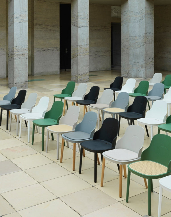 Normann Copenhagen Allez tuoli valkoinen/polyrottinki - Laatukaluste