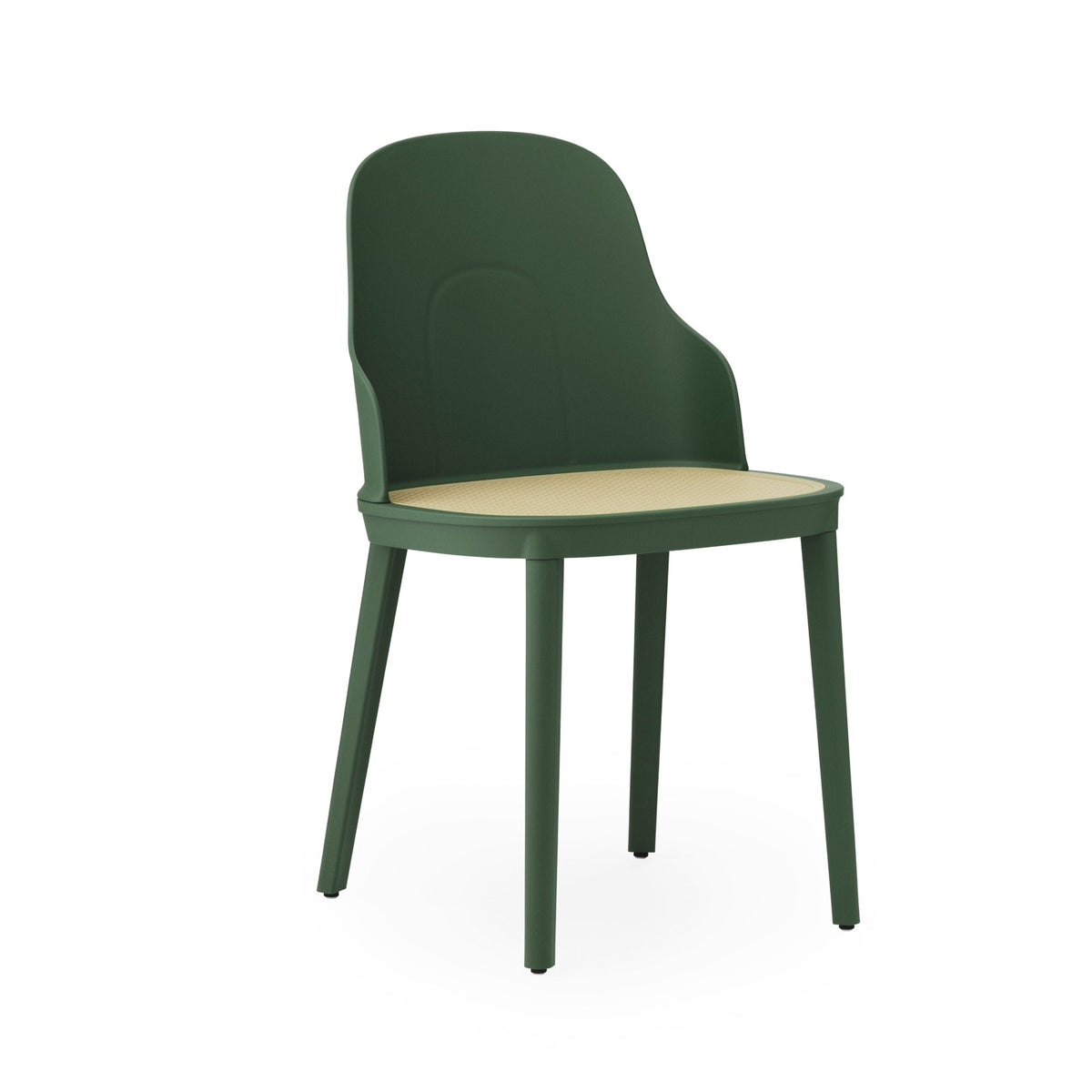 Normann Copenhagen Allez tuoli vihreä/polyrottinki - Laatukaluste