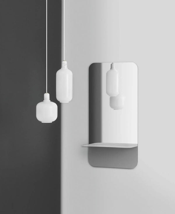 Normann Copenhagen Amp valaisin iso valkoinen - Laatukaluste