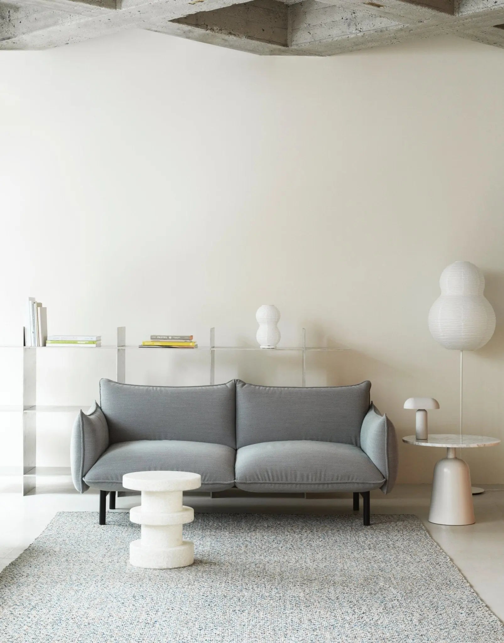 Normann Copenhagen Bit Stack jakkara valkoinen - Laatukaluste