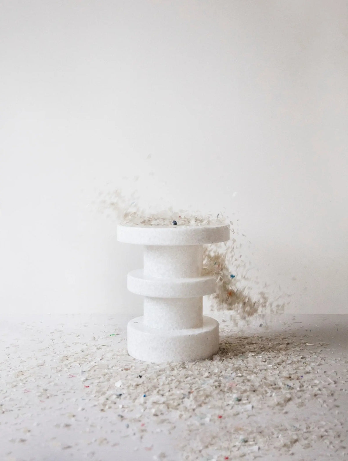 Normann Copenhagen Bit Stack jakkara valkoinen - Laatukaluste