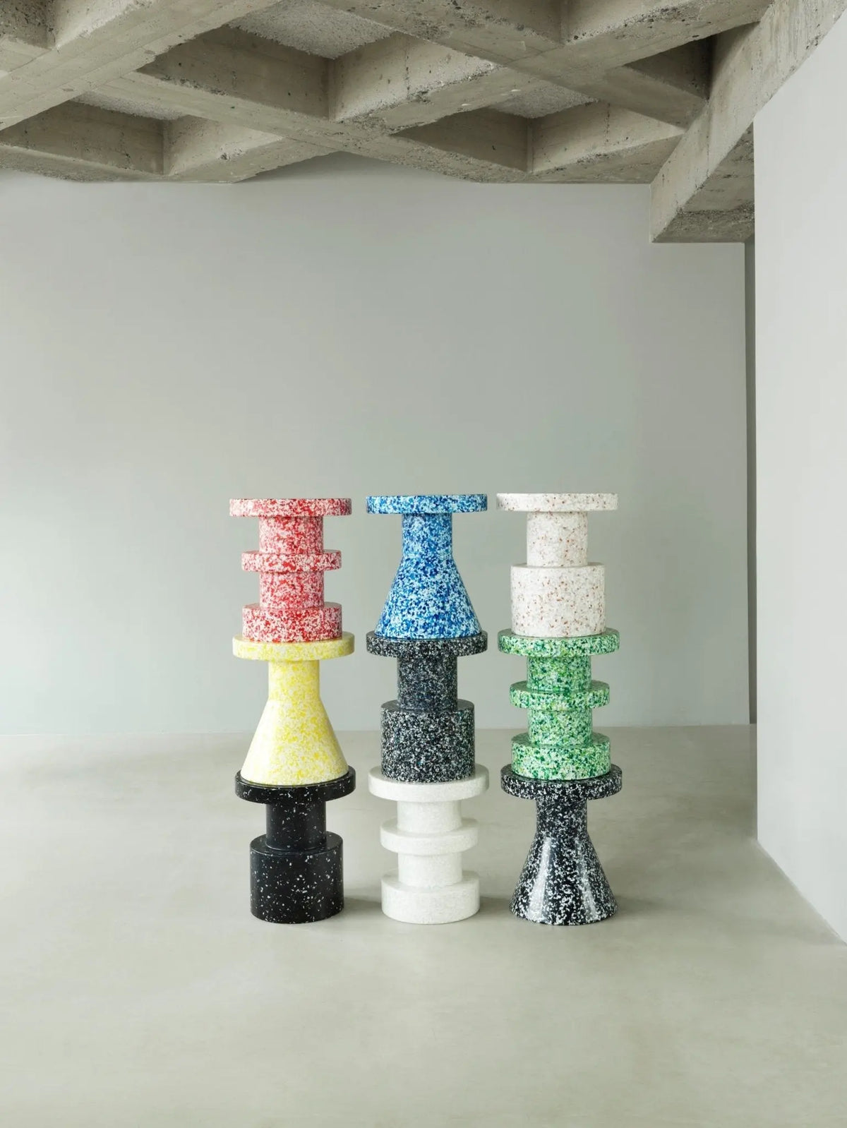 Normann Copenhagen Bit Stack jakkara valkoinen - Laatukaluste