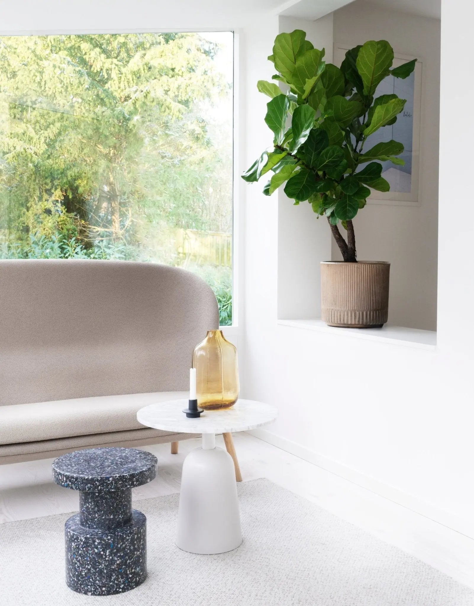 Normann Copenhagen Bit jakkara musta-multi - Laatukaluste