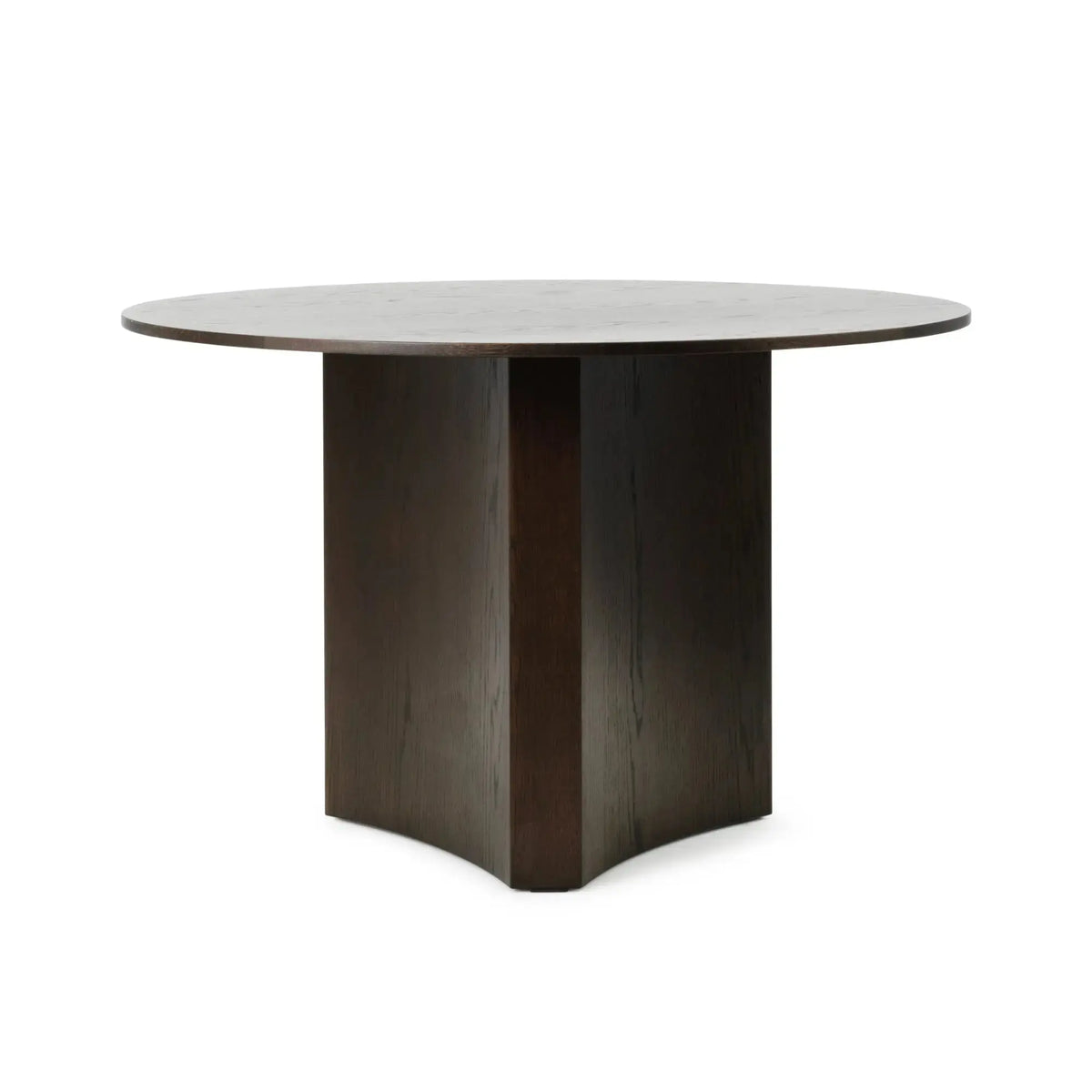 Normann Copenhagen Bue pöytä Ø120 tumma tammi Normann Copenhagen