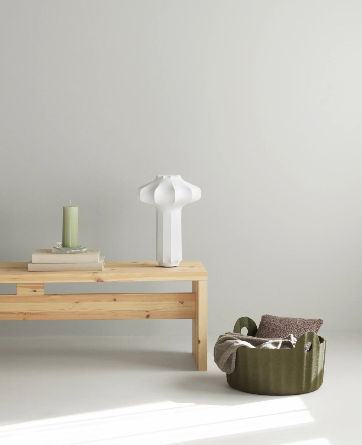 Normann Copenhagen Colu kori oliivi Normann Copenhagen