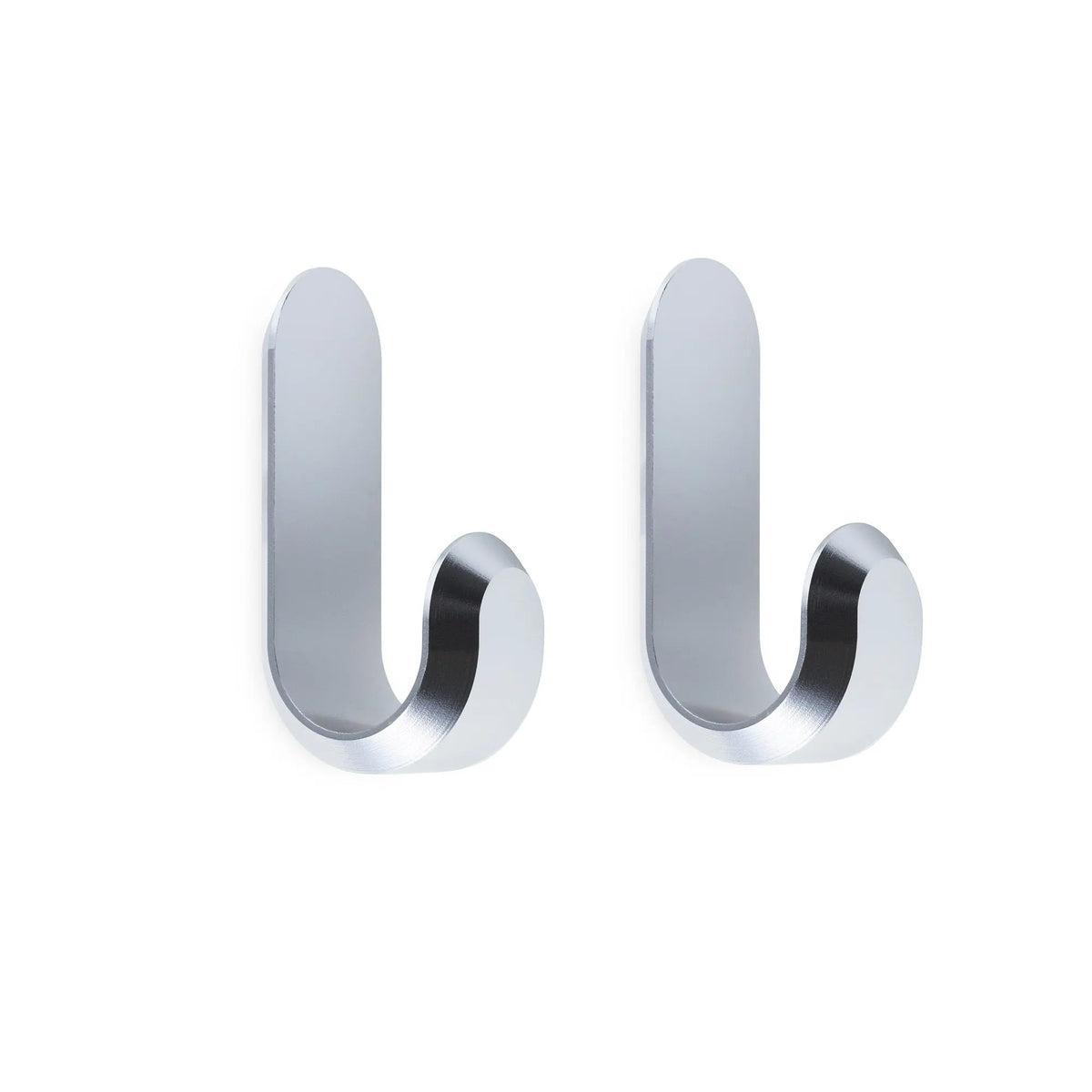 Normann Copenhagen Curve Mini ripustin 2kpl hopea - Laatukaluste